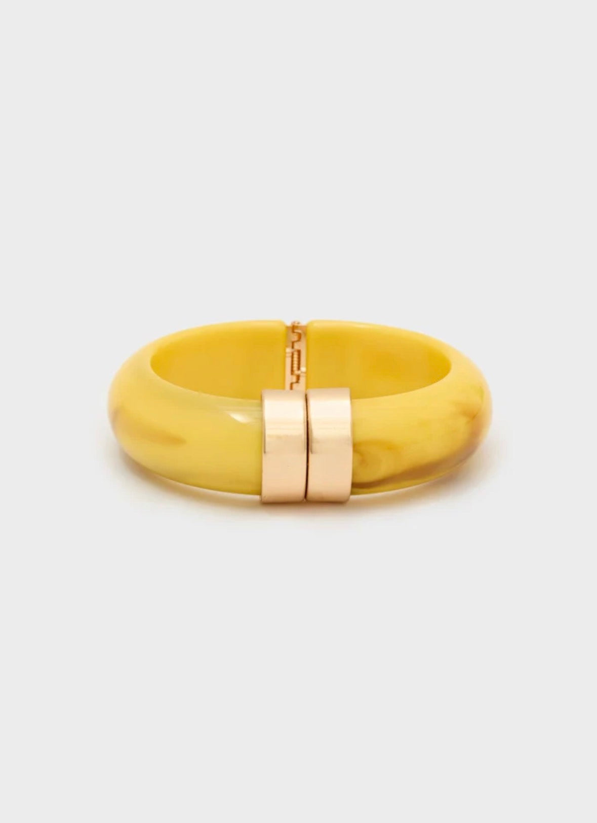 NALI Mustard Yellow Cuff Bangle
