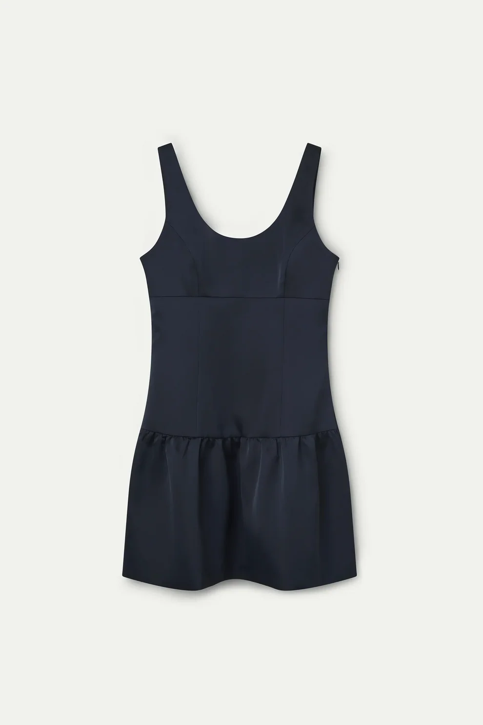 Wild Pony Navy Satin Mini Dress