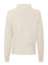 Load image into Gallery viewer, RDF Cream Cowl Neck Sweater
