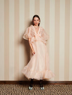 DREAM Sister Jane Peach Organza Dress