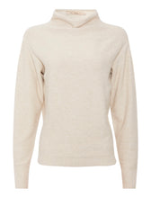 Load image into Gallery viewer, RDF Cream Cowl Neck Sweater
