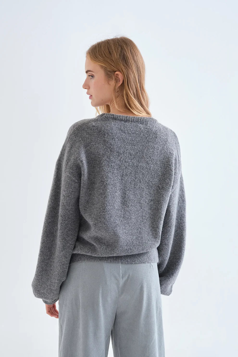 Compañia Fantástica Grey Knit Jumper