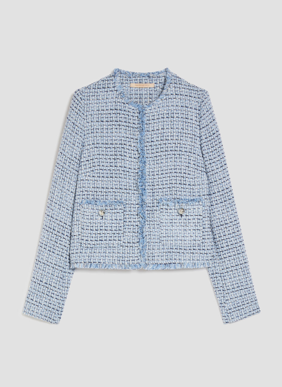 PennyBlack Blue Tweed Jacket
