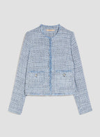PennyBlack Blue Tweed Jacket