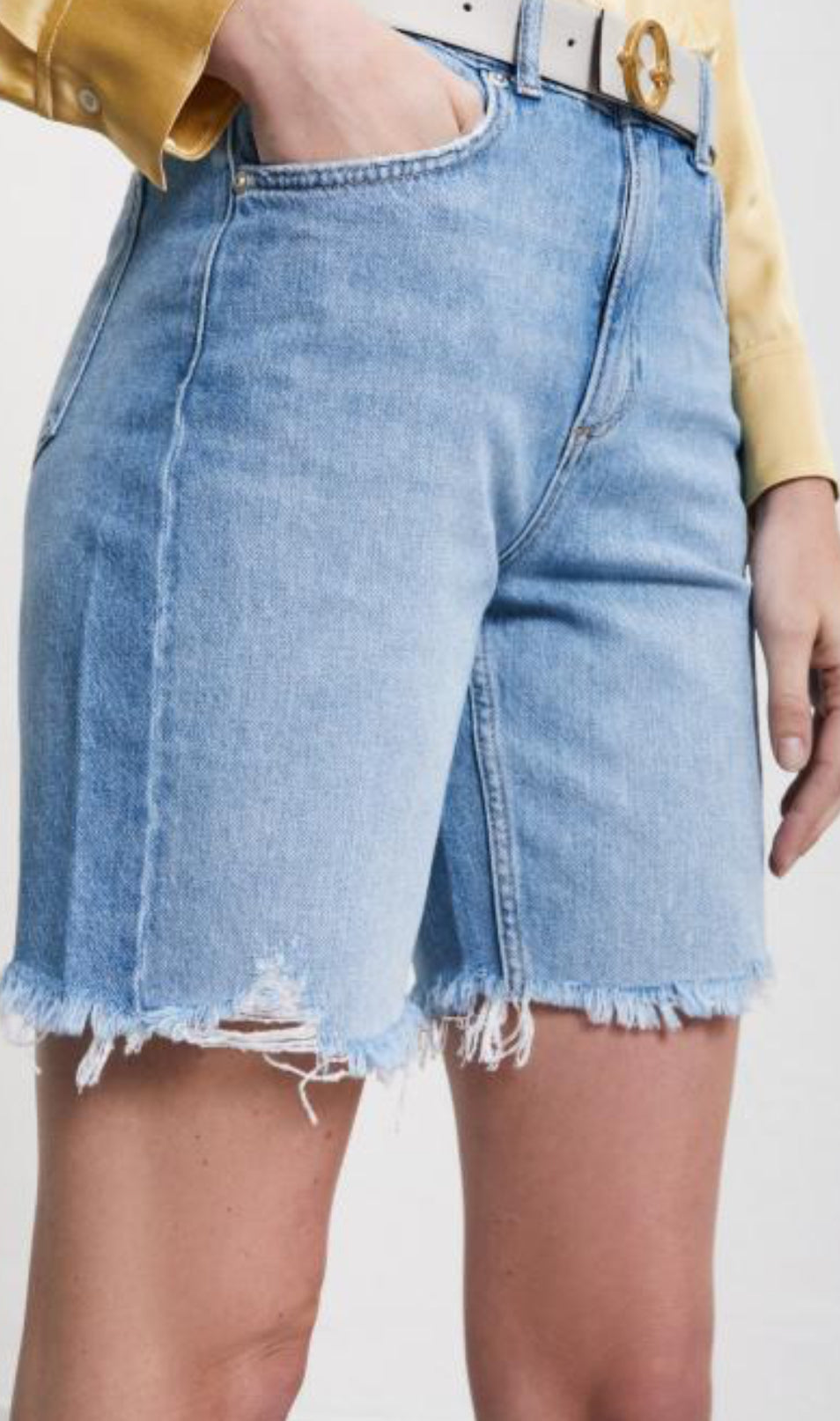 Ottod’Ame Denim Bermuda Shorts