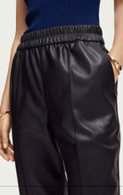 Load image into Gallery viewer, Scotch &amp; Soda Midnight Faux Leather Pants
