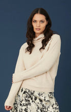 Load image into Gallery viewer, RDF Cream Cowl Neck Sweater
