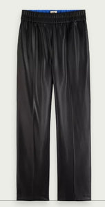 Scotch & Soda Midnight Faux Leather Pants