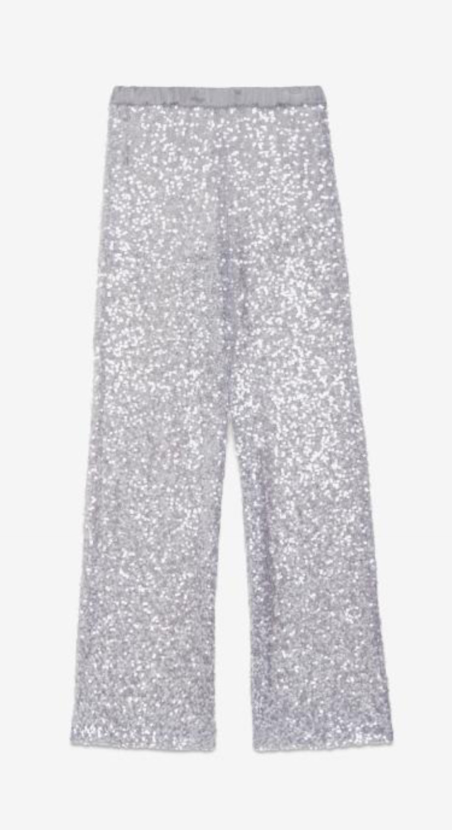 Ottod’Ame Silver Sequin Palazzos
