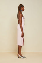 Load image into Gallery viewer, Ottod&#39;Ame Baby Pink Bustier Dress With Slit
