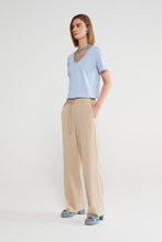 Load image into Gallery viewer, Ottod&#39;Ame Beige Palazzo Trousers
