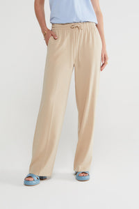 Ottod'Ame Beige Palazzo Trousers