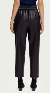 Scotch & Soda Midnight Faux Leather Pants