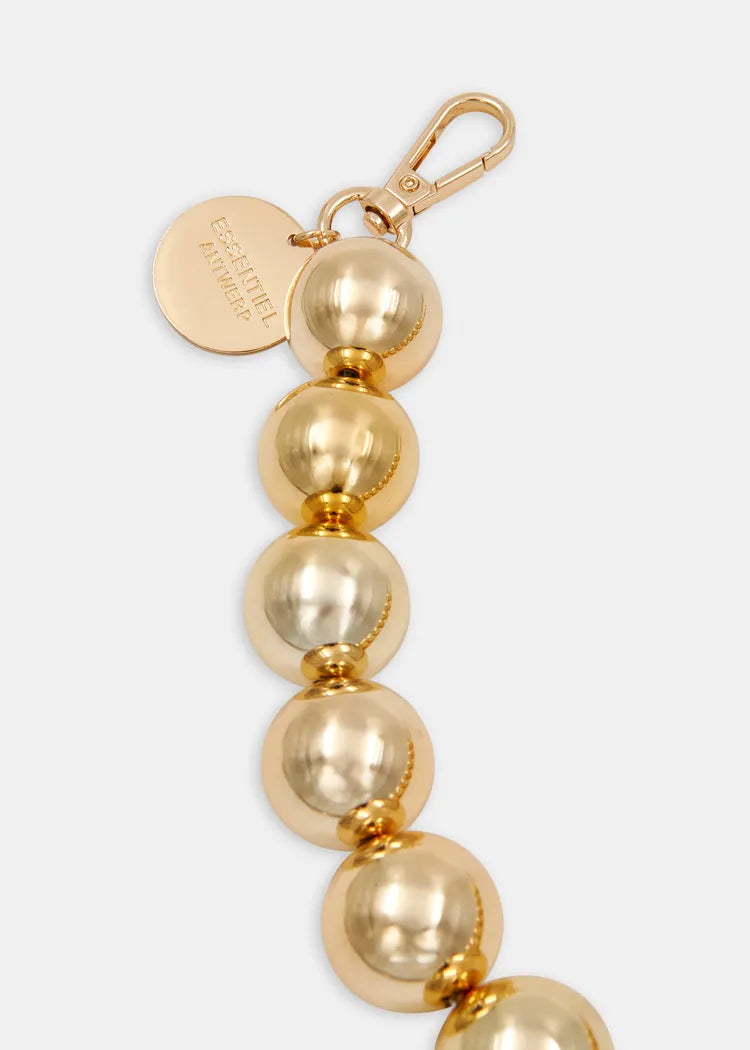 Essentiel Antwerp Chunky Gold Beaded Necklace