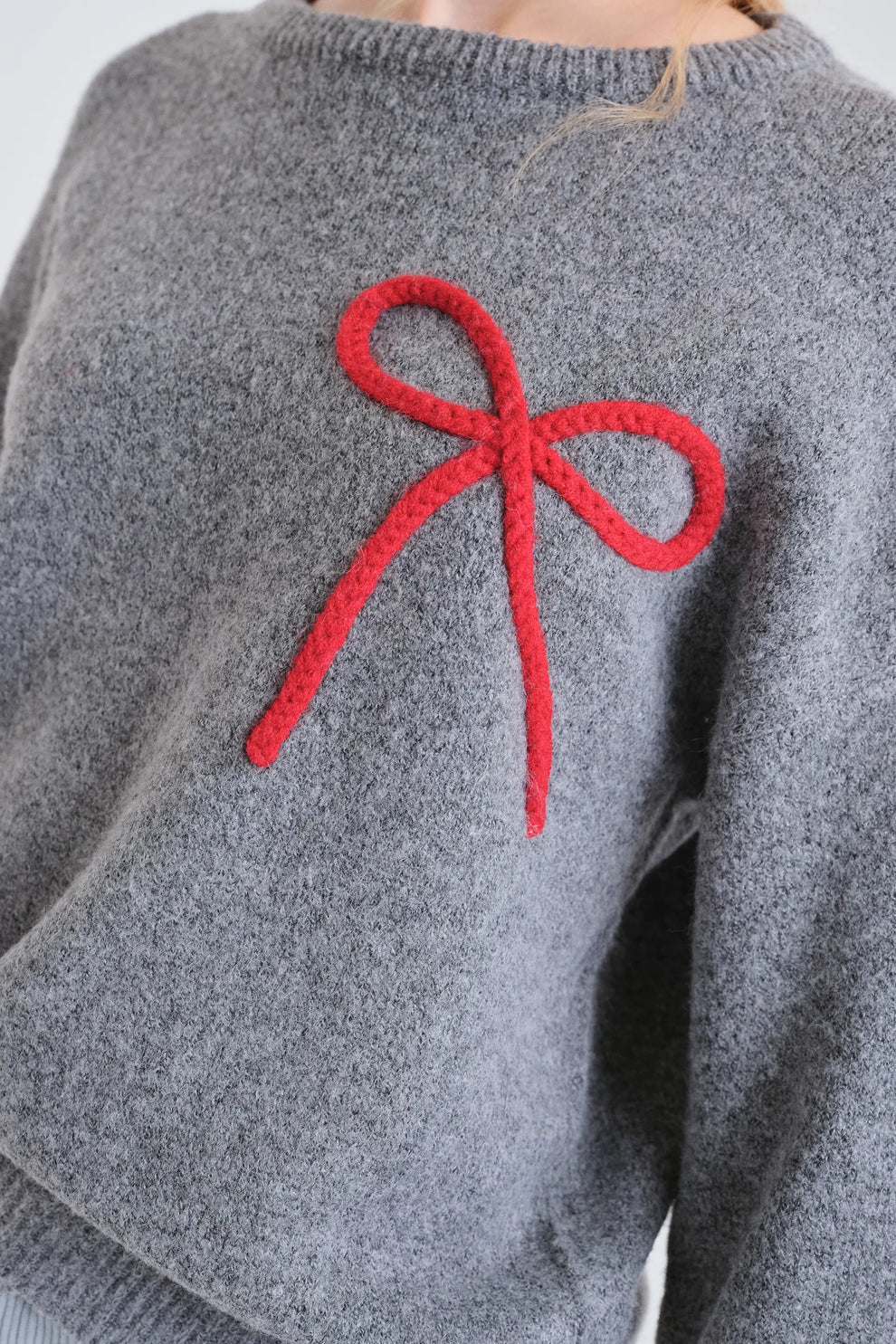 Compañia Fantástica Grey Knit Jumper