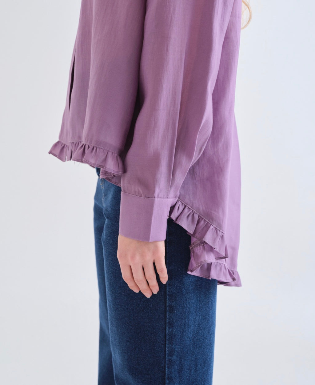 Compañia Fantástica Violet Blouse with Removable Collar Scarf