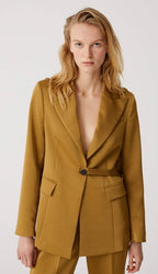 Beatrice B Tobacco Suit Jacket