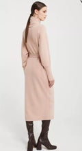 Load image into Gallery viewer, Ottod’Ame Baby Pink Cashmere Blend Dress with Belt
