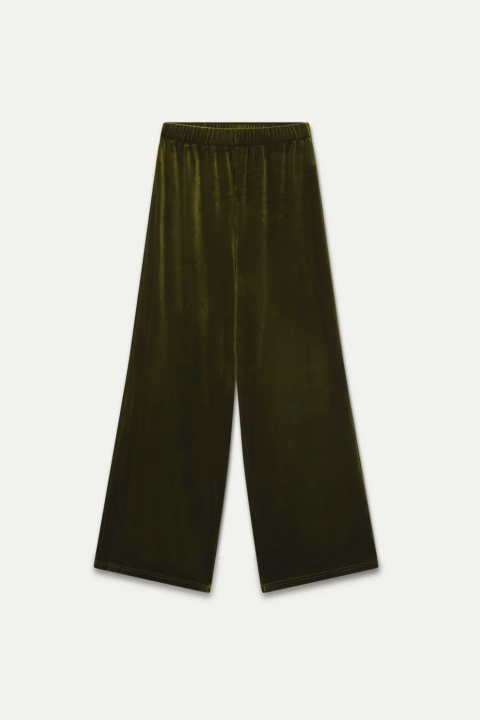 Compañia Fantástica Green Velvet Trousers