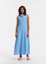 Load image into Gallery viewer, Essentiel Antwerp Blue Maxi-Length Dress
