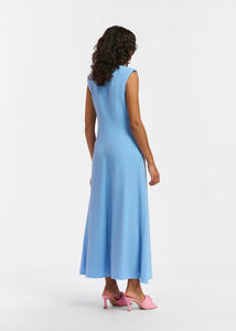 Essentiel Antwerp Blue Maxi-Length Dress