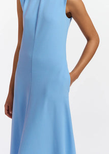 Essentiel Antwerp Blue Maxi-Length Dress