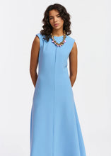 Load image into Gallery viewer, Essentiel Antwerp Blue Maxi-Length Dress
