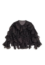 DREAM Sister Jane Black Frill Blouse