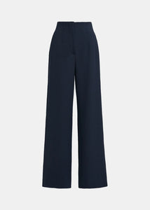 Essentiel Antwerp Navy Straight Leg Trousers