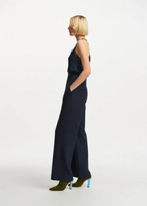 Essentiel Antwerp Navy Straight Leg Trousers