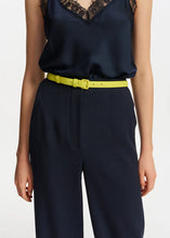 Load image into Gallery viewer, Essentiel Antwerp Navy Straight Leg Trousers
