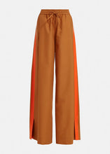 Load image into Gallery viewer, Essentiel Antwerp Tobacco Stripe Palazzo Pants
