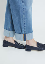 Ottod’Ame Blue Denim Jeans with Cuff