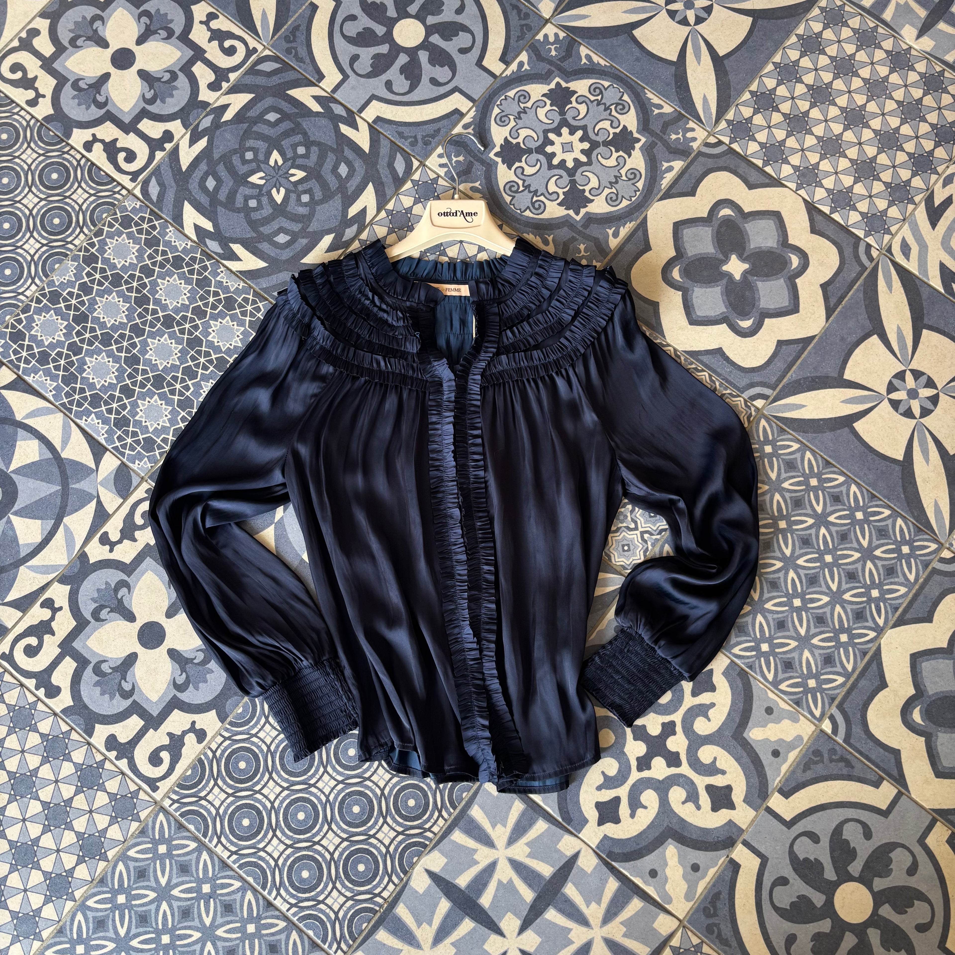 RDF Midnight Navy Blouse