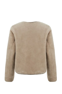 URBANCODE Reversible Mink Collarless Jacket