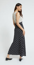 Ottod’Ame Polka Dot Long Dress