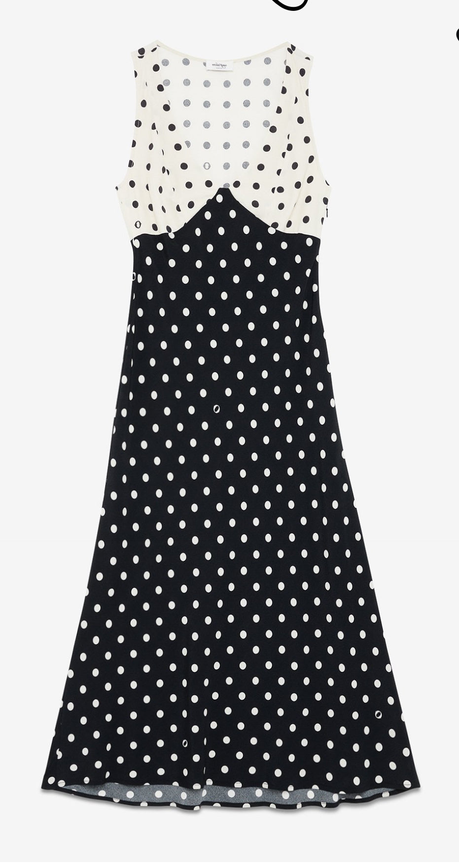 Ottod’Ame Polka Dot Long Dress