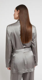 Ottod’Ame Pewter Silver Tuxedo Jacket