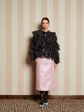 Load image into Gallery viewer, DREAM Sister Jane Black Frill Blouse
