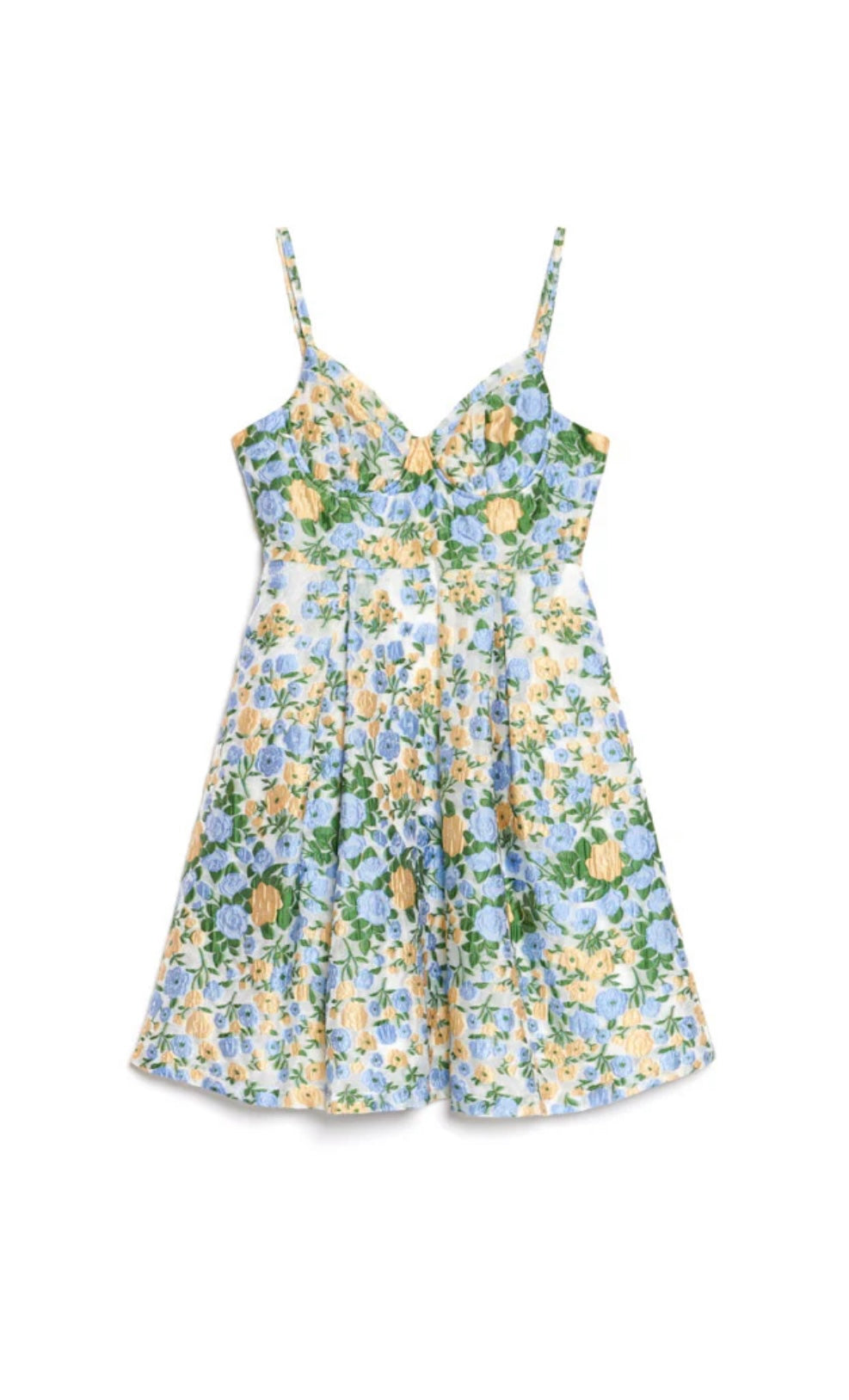 DREAM Sister Jane Jacquard Floral Mini Dress