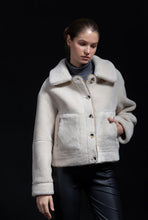 Load image into Gallery viewer, URBANCODE Cream Reversible Aviation Jacket
