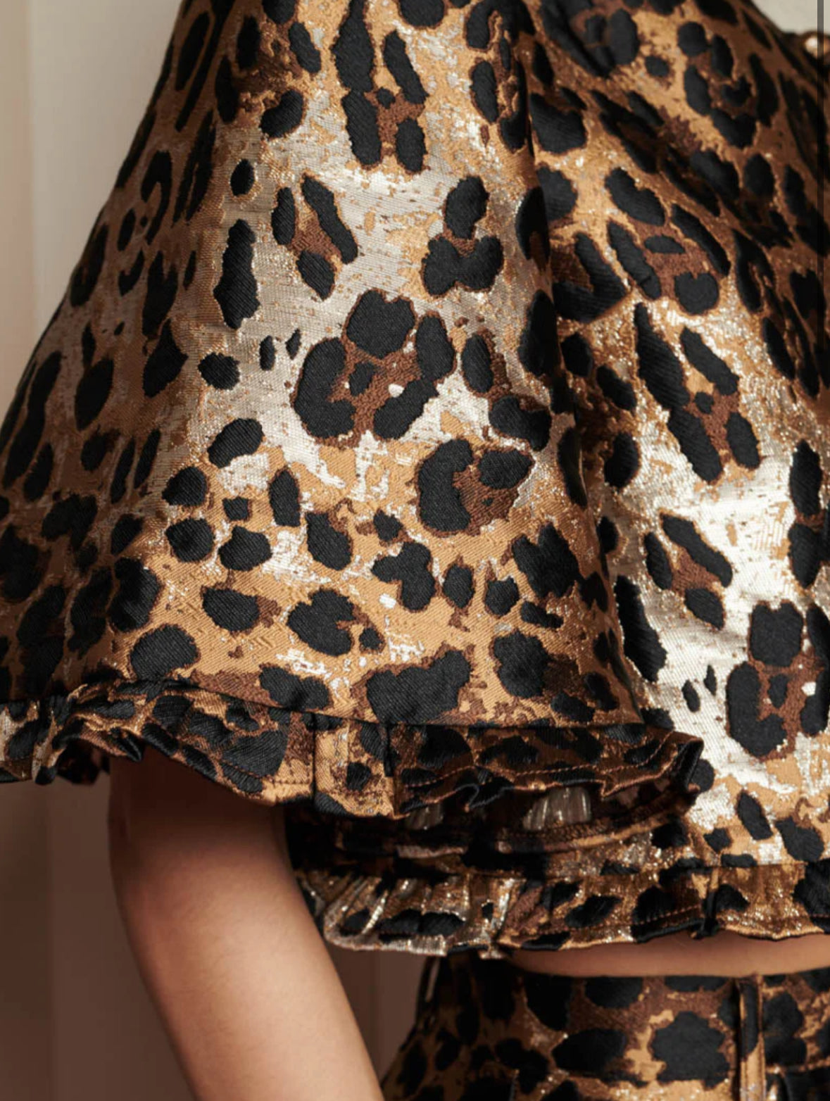 Sister Jane Leopard Print Top