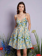 DREAM Sister Jane Jacquard Floral Mini Dress