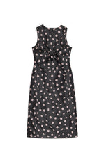 Load image into Gallery viewer, Sister Jane Black Rose Bells Jacquard Bow Dress

