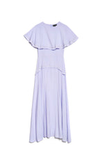 Load image into Gallery viewer, Sister Jane Lilac Cape Dress with Diamante Trim
