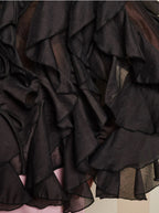 DREAM Sister Jane Black Frill Blouse