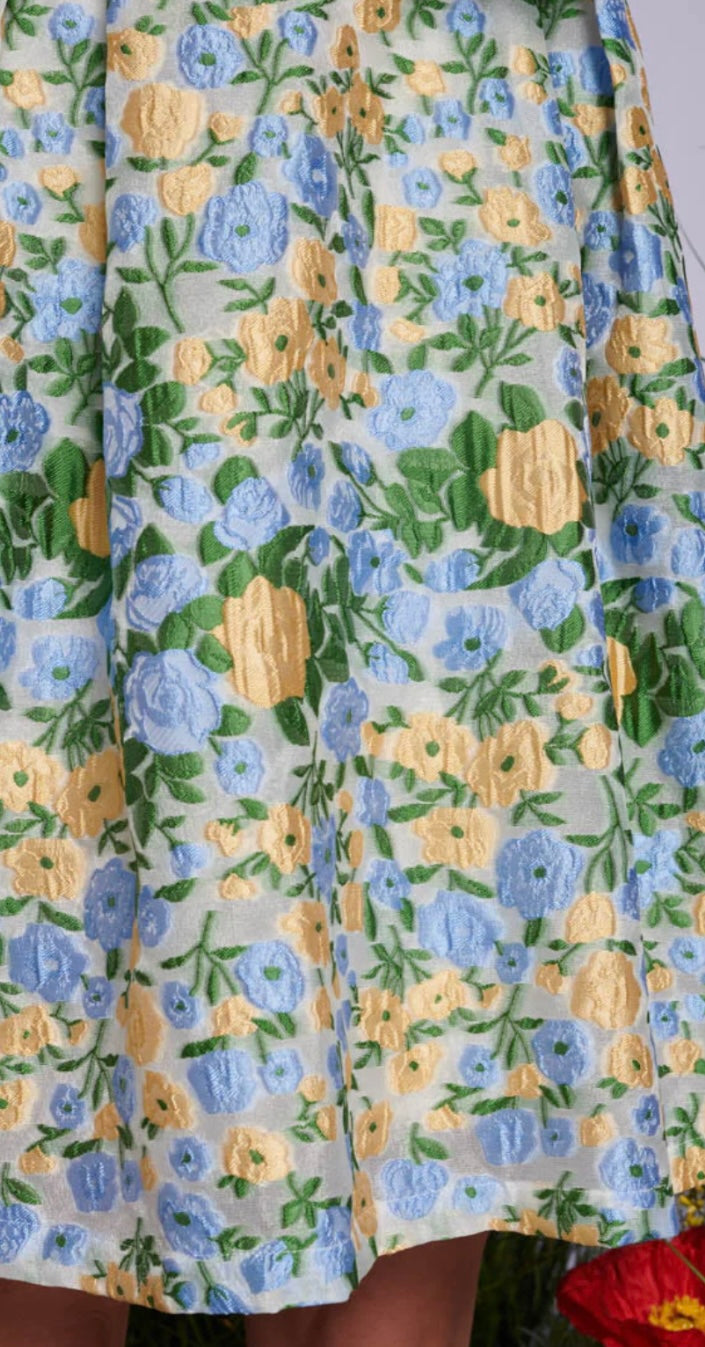 DREAM Sister Jane Jacquard Floral Mini Dress