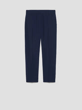 Load image into Gallery viewer, PENNYBLACK Navy 100% Cotton Poplin Trousers
