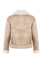 Load image into Gallery viewer, URBANCODE Cream Reversible Aviation Jacket
