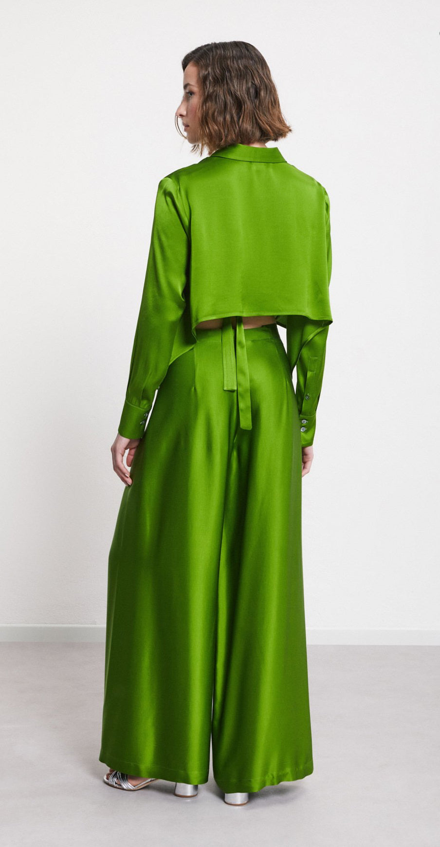 Ottod’Ame Green Sarong Trousers